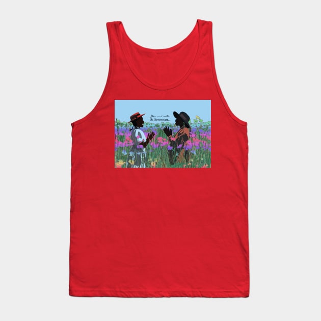 You and Me Us Never Part Sisters Play Tank Top by satitue